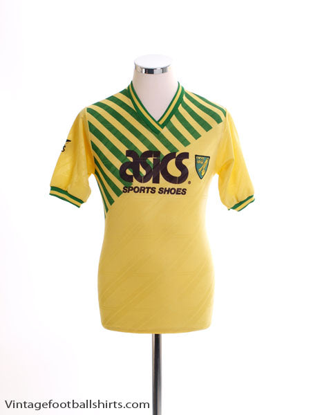 1989-92 Norwich City Home Shirt S Football Shirt