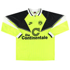 1990-91 Borussia Dortmund Nike Home Shirt L/S L Football Shirt