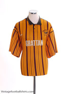 1990-91 Bradford City Home Shirt L Football Shirt