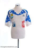 1990-91 Chemnitzer FC Away Shirt #7 L Football Shirt
