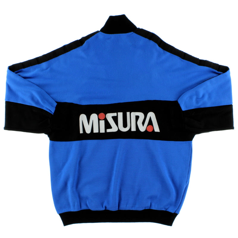 1990-91 Inter Milan Uhlsport 1/4 Zip Drill Top M | Vintage