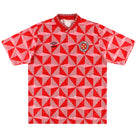 1990-91 Malta Umbro Home Shirt L Football Shirt