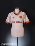 1990-91 Motherwell Away Shirt M Football Shirt