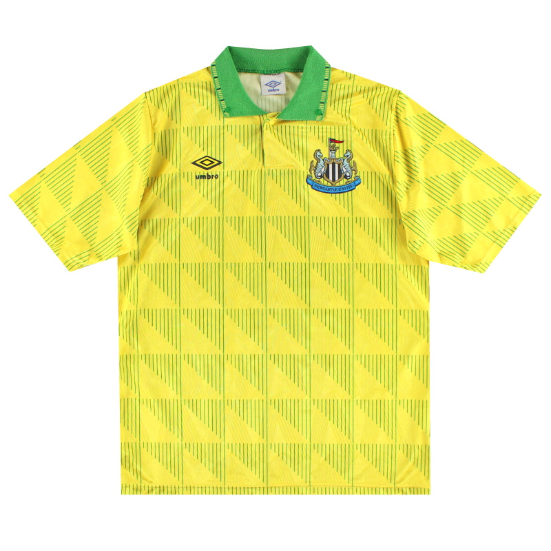 1990-91 Newcastle Umbro Away Shirt M Football Shirt