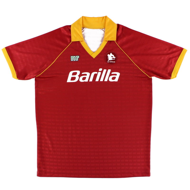 1990-91 Roma Home Shirt XXL Football Shirt