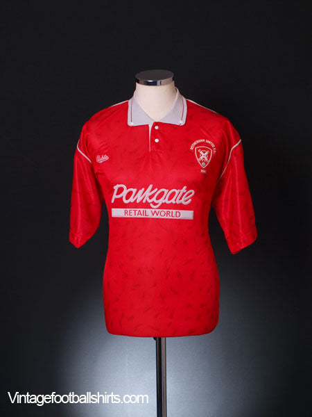 1990-91 Rotherham Home Shirt M Football Shirt