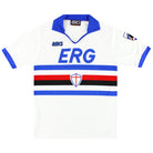 1990-91 Sampdoria Asics Away Shirt *As New* M Football Shirt