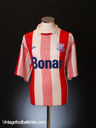 1990-91 St Johnstone Away Shirt M Football Shirt
