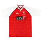 1990-91 Stirling Albion Spall 'Champions' Home Shirt *Mint* L Football Shirt