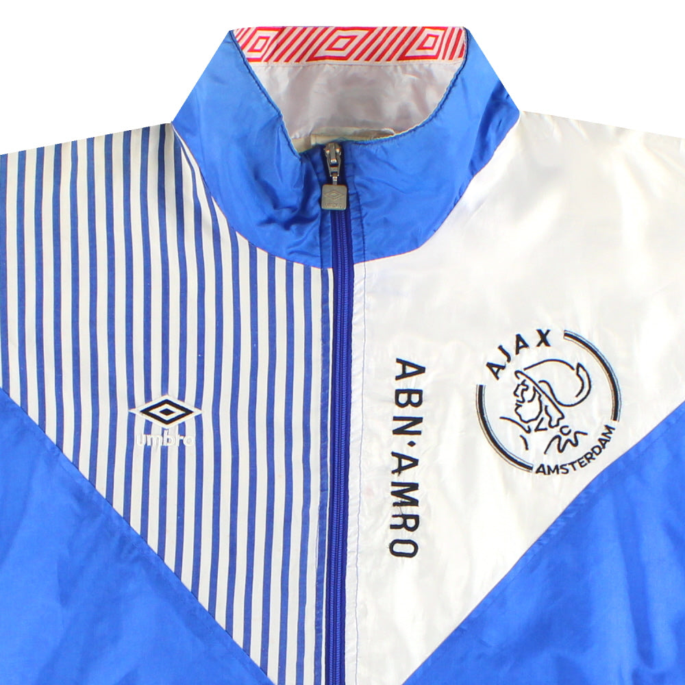 1990-91 Ajax Umbro Player Issue Track Jacket L | Vintage Football