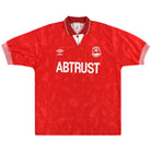1990-92 Aberdeen Umbro Home Shirt M Football Shirt
