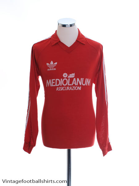 1990-92 AC Milan adidas Training Shirt L/S M Training Shirt