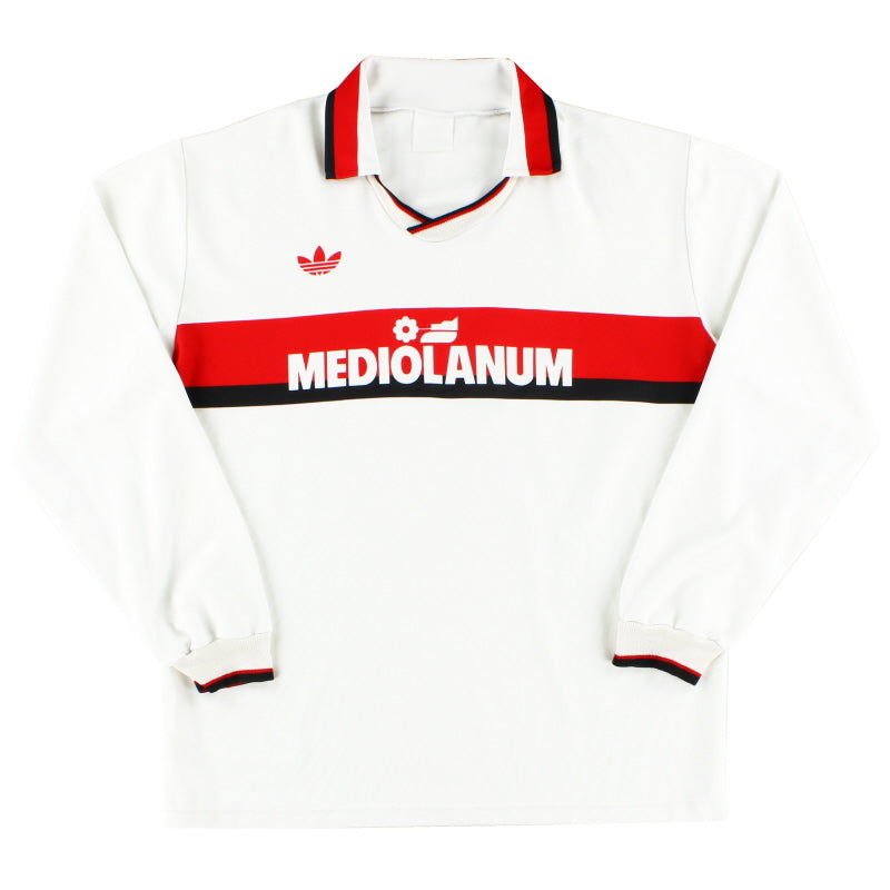 1990-92 AC Milan Away Shirt L/S XL Football Shirt