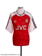 1990-92 Arsenal Home Shirt S Football Shirt