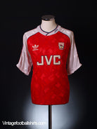 1990-92 Arsenal Home Shirt XL Football Shirt