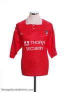 1990-92 Bristol City Home Shirt L.Boys Football Shirt