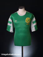1990-92 Cameroon Home Shirt XL Football Shirt