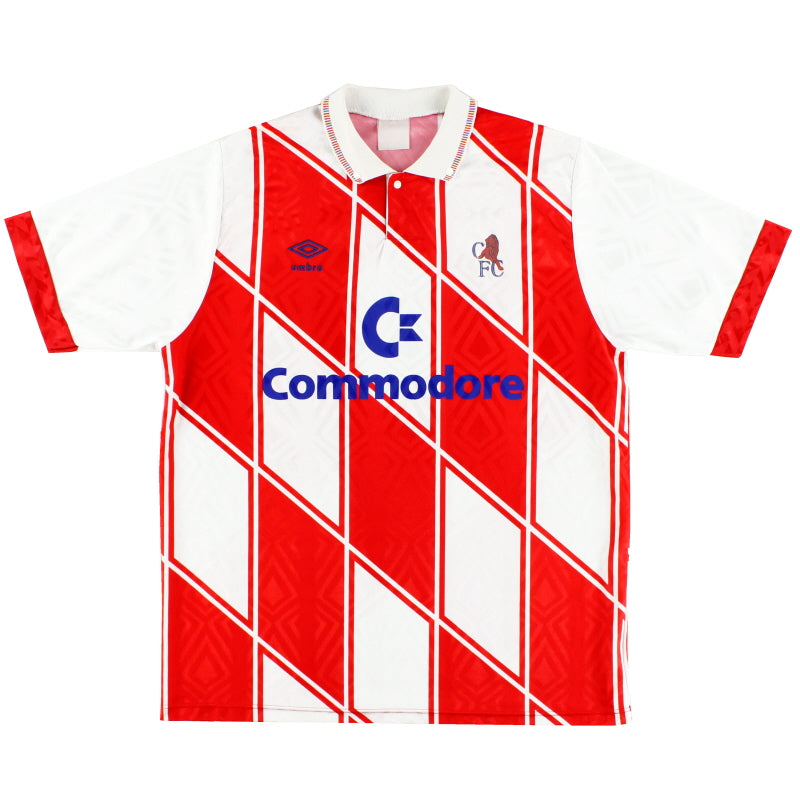 於*丸様 90-92 Chelsea Away kit Umbro 1990-92 Chelsea Umbro Away Shirt L | Vintage Football Shirts