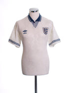 1990-92 England Home Shirt XL Football Shirt