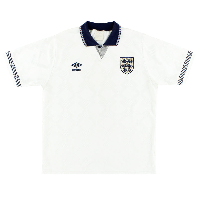 ウェア 90S VINTAGE 90-92 England national team 1990-92 England Umbro Home Shirt L | Vintage Football Shirts