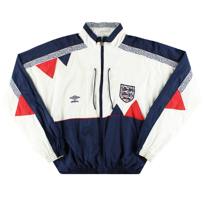 1990-92 England Umbro Shell Jacket Y Jacket