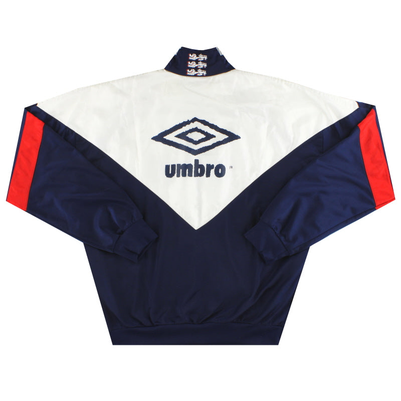 1990-92 England Umbro Training Jacket L | Vintage Football
