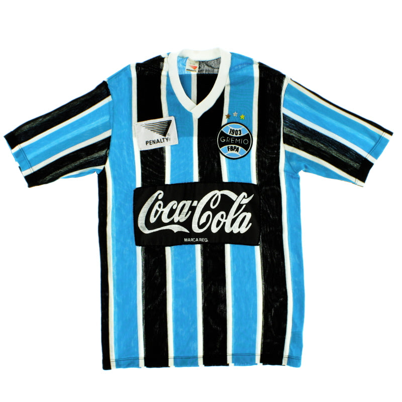 1990-92 Gremio Home Shirt L | Vintage Football Shirts