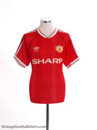 1990-92 Manchester United Home Shirt L.Boys Football Shirt
