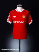 1990-92 Manchester United Home Shirt M Football Shirt