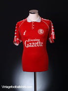 1990-92 Middlesbrough Home Shirt XL Football Shirt