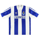 1990-92 Porto adidas Home Shirt L Football Shirt