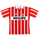 1990-92 PSV Eindhoven adidas Home Shirt #9 (Romario) *Mint* L Football Shirt