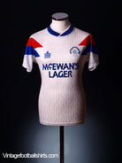 1990-92 Rangers Away Shirt S Football Shirt