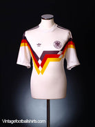 1990-92 West Germany Home Shirt L Football Shirt