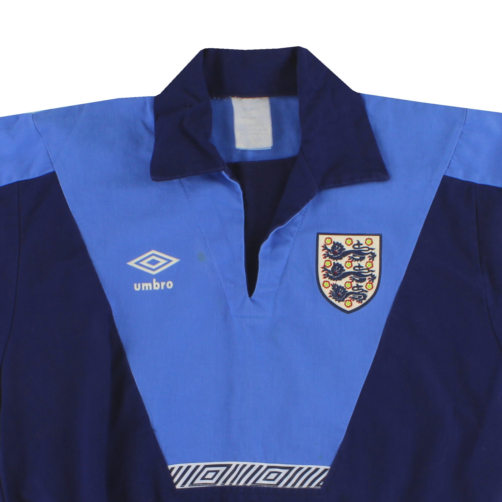 1990-92 England Umbro Home Shirt L | Vintage Football Shirts