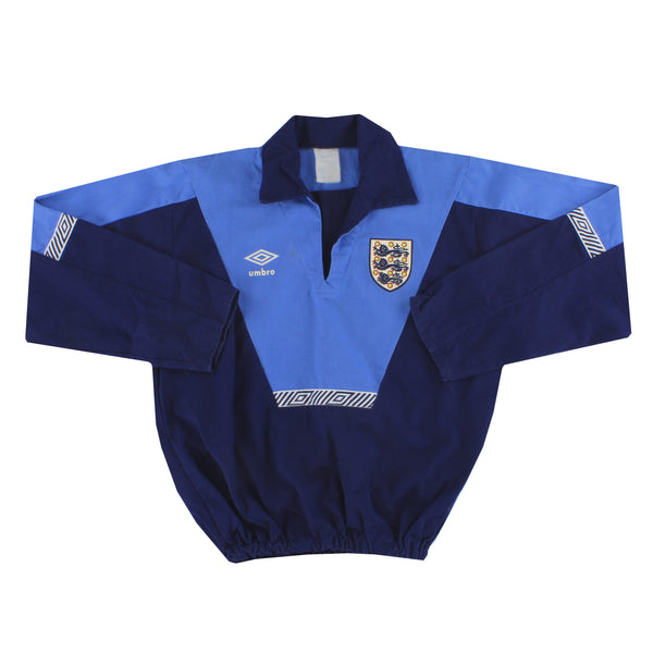 ウェア 1990s umbro drill top 1990-92 England Umbro Drill Top XS | Vintage Football Shirts