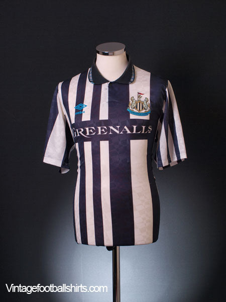 1990-93 Newcastle Home Shirt L Football Shirt