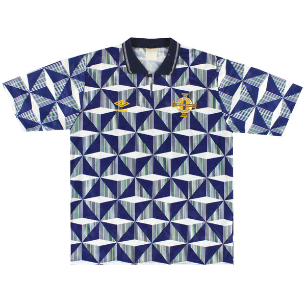 Maillot De Foot Vintage Umbro - Années 90 - Rouge - Taille L - Entraînement