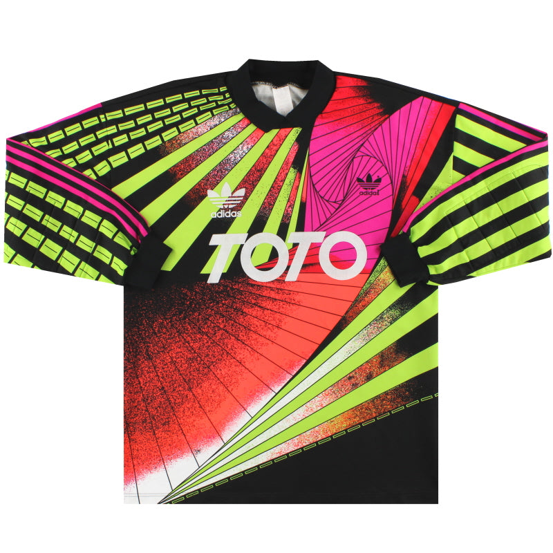 1990-94 adidas Template Goalkeeper Shirt #1 XL Football Shirt