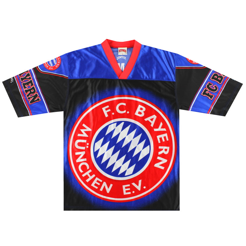 1990's Bayern Munich Nutmeg Graphic Oversized Shirt XL | Vintage
