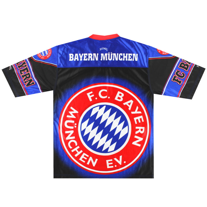 1990's Bayern Munich Nutmeg Graphic Oversized Shirt XL | Vintage