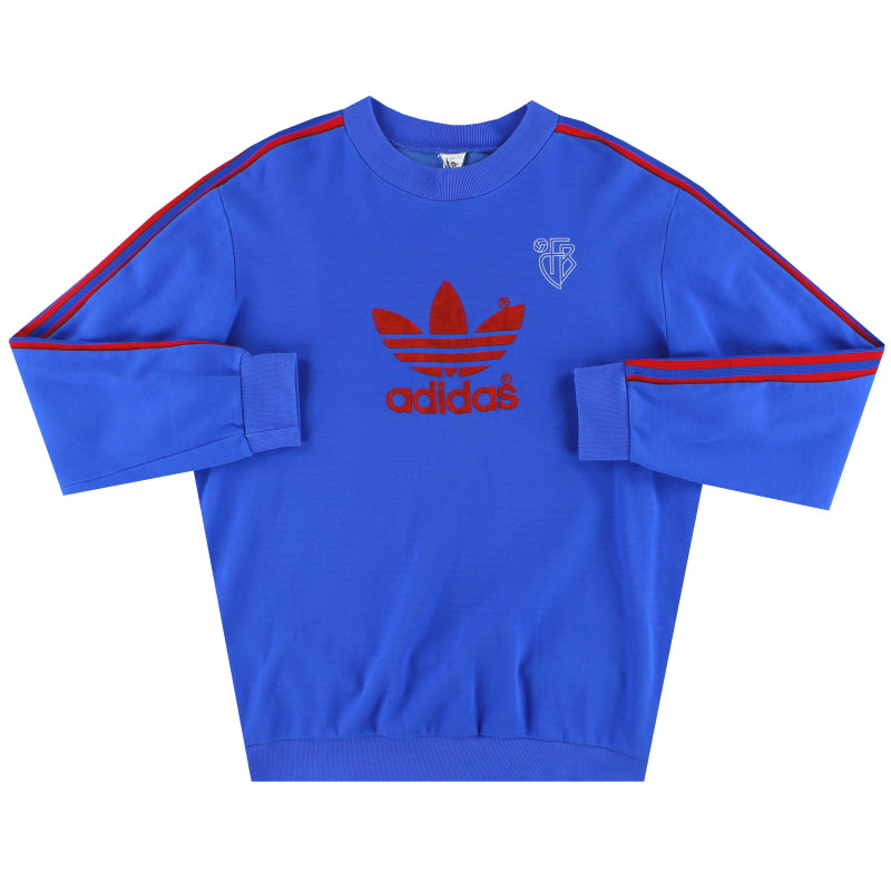 1990's FC Basel adidas Sweatshirt M Sweatshirt