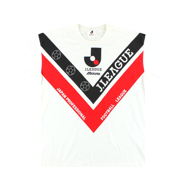 1990'S J. League Mizuno Leisure Tee *Mint* L | Vintage Football Shirts