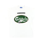 1990s  Umbro 'Carlsberg' Graphic Tee *As New* XL T-Shirt