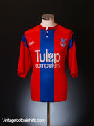 1991-92 Crystal Palace Home Shirt M Football Shirt