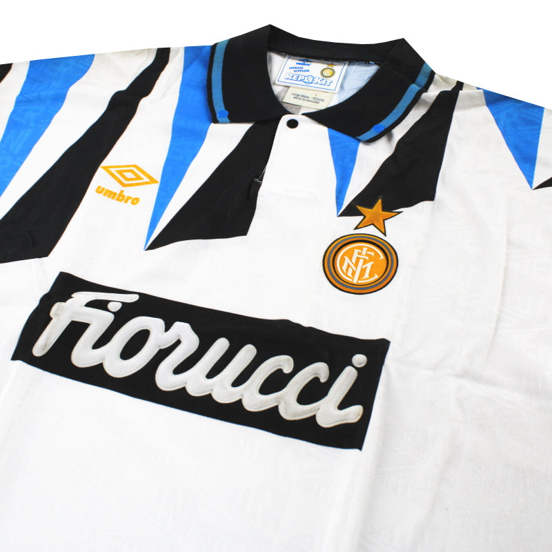 1992-93 Inter Milan Umbro Away Shirt *w/tags* XL 734165 | Vintage