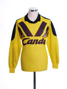 1991-92 Liverpool Goalkeeper Shirt S Football Shirt
