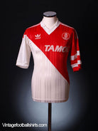 1991-92 Monaco Home Shirt S Football Shirt