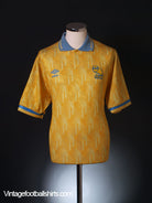1991-92 Sheffield Wednesday Away Shirt L Football Shirt