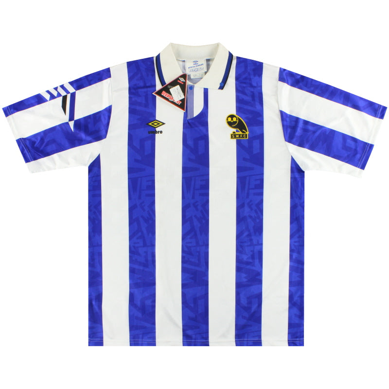 1991-92 Sheffield Wednesday Umbro Home Shirt *w/tags*  XL Football Shirt